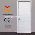 White lacquer mdf wood interior door